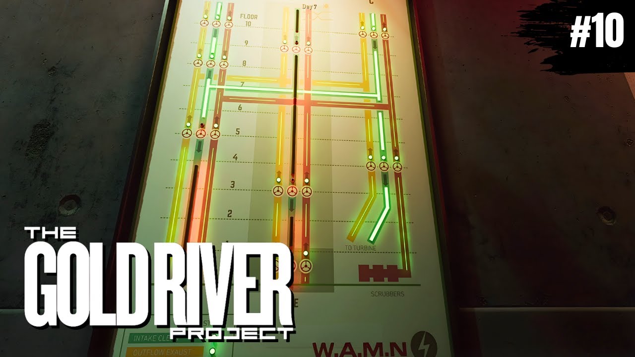 THE GOLD RIVER PROJECT ⛺️ 10: Abschaltung der Untergrund-Anlage | Gameplay Deutsch