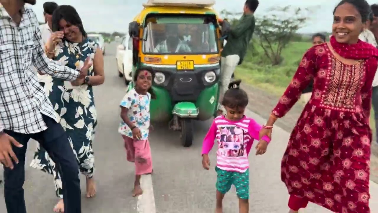 Angel 54 day Ahmedabad to Dwarka dandvat Yatra #dwarka #jaydwarkadhish #krishna 