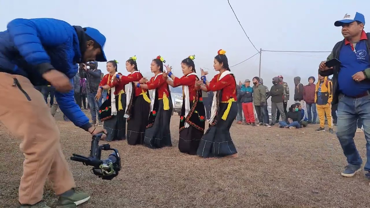 Dububng viewtower inauguration programme @ typical chudka dance.