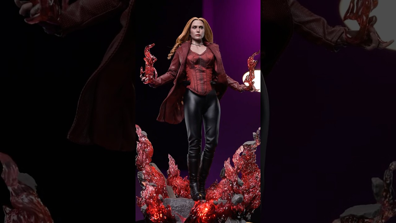 This Scarlet Witch Figure is CRAZY! - Hot Toys Scarlet Witch Artisan Edition Unboxing