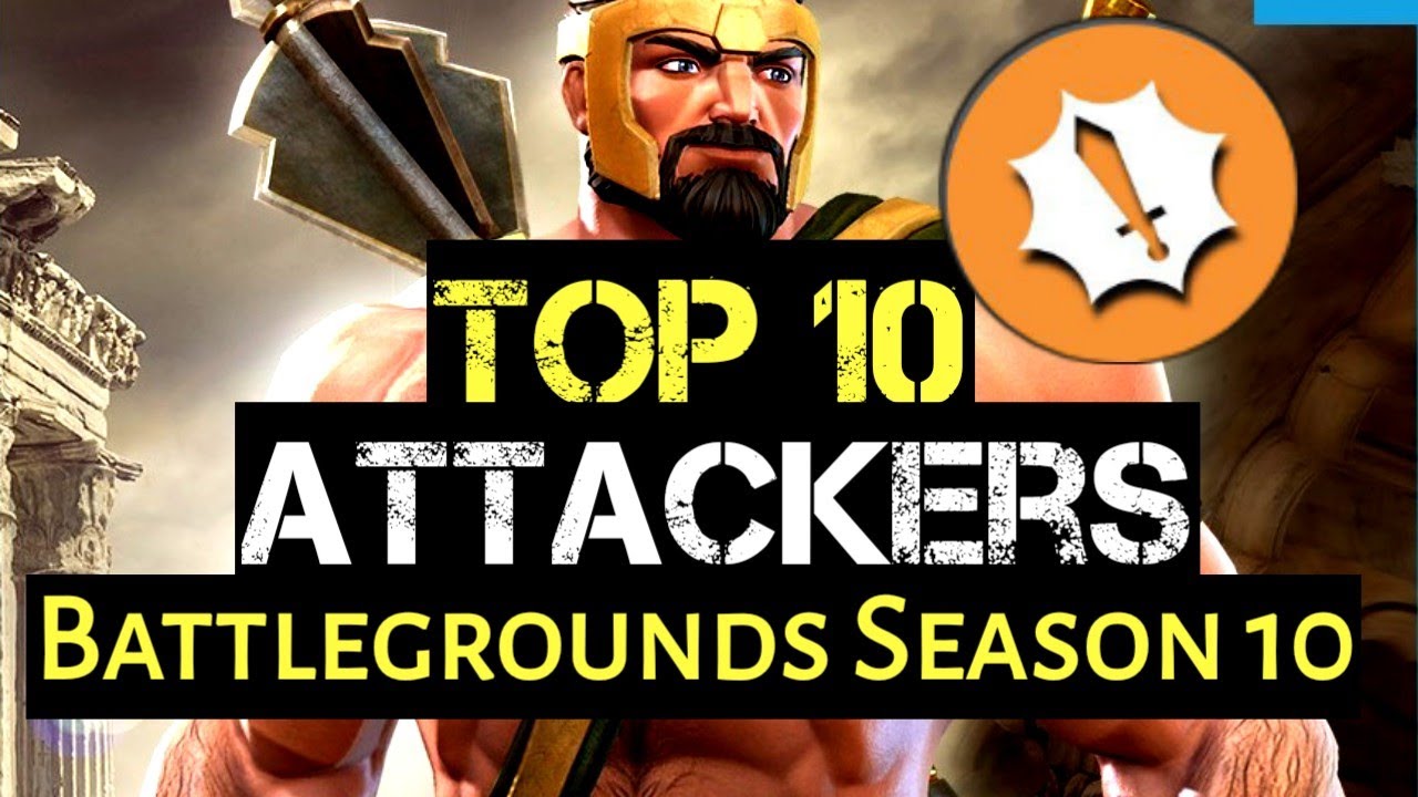MCOC Top 10 Attackers for Battlegrounds Season 10 &bull; August 2023 &bull; Best &bull; Marvel Contest of Champions