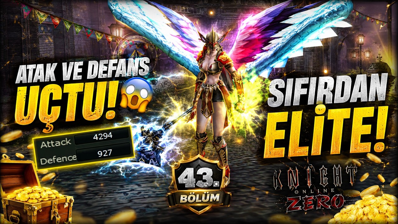 BU G&Uuml;CE KİM DUR DİYECEK? ⚔️ 4294 AP! | Knight Online Zero #43