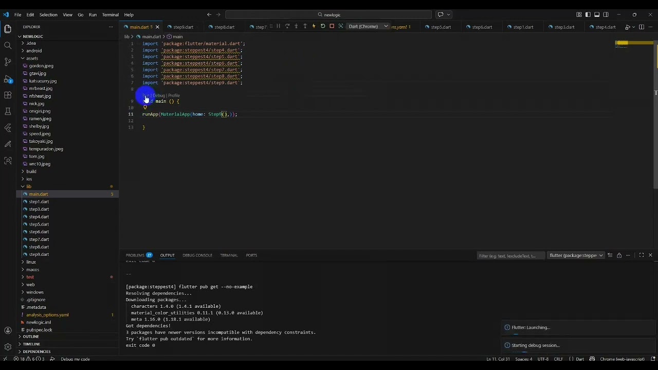 How to create Step 9 AppBar Custom + BottomNavigationBar!