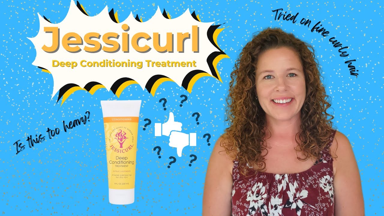 Trying JESSICURL Deep Conditioning Treatment on My Fine Curly Hair