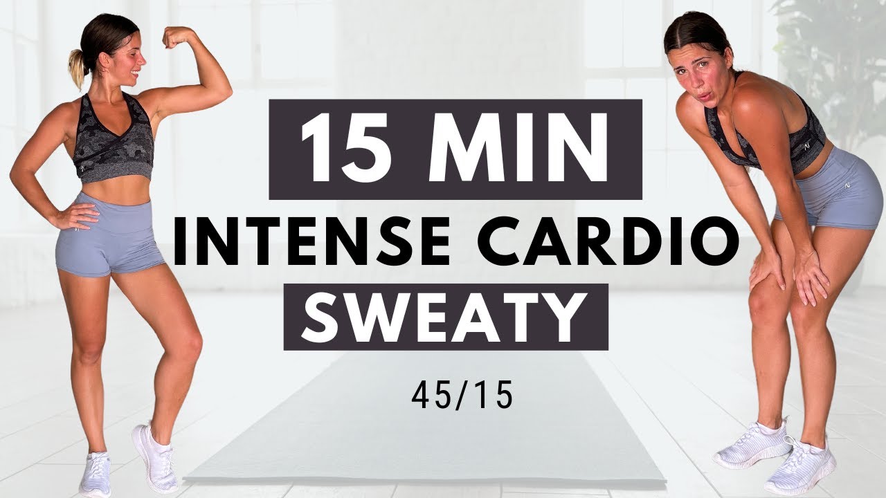 15 Min ( QUICK INTENSE HIIT ) Workout For Fat Burn & Cardio (No Equipment, No Repeats)