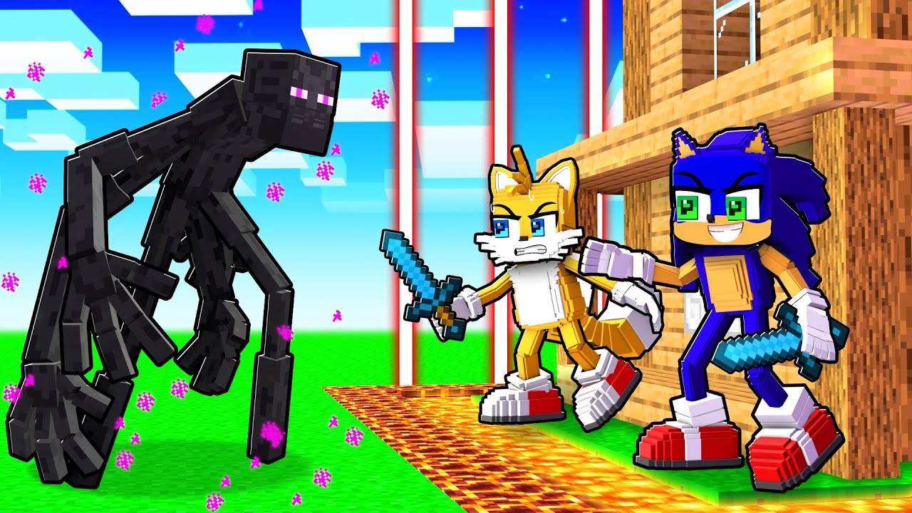 Mutant Enderman VS The Most Secure Minecraft House