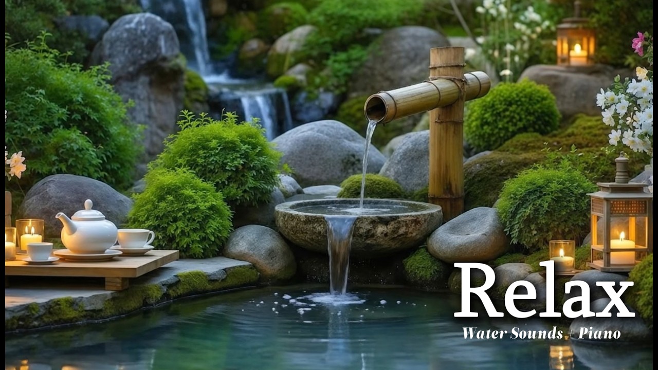 Deep Sleep Music 🌿 Soothing Water Sounds + Healing Music for Insomnia Relief, Meditation, Spa, Relax