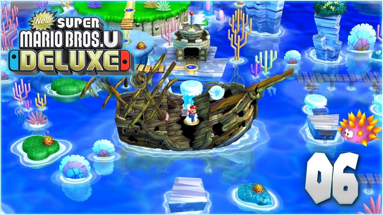 New Super Mario Bros. U Deluxe #6 - BARCO FANTASMA