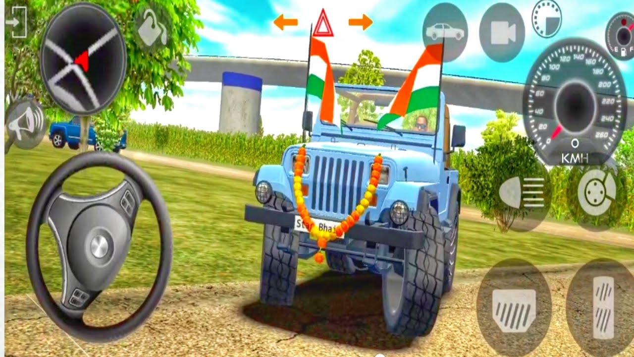 Modified Mahindra JEEP !! India Oldest Car Modified 🥰! 2025 Gameplay!! (@Star Bhai M.H)