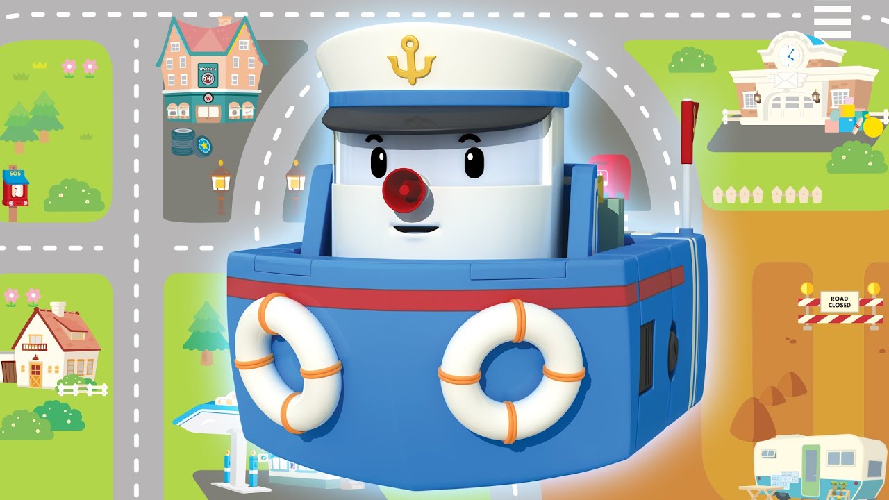 Viaje Villaescoba de Maríne [Latino] | Robocar POLI TV Español Latino