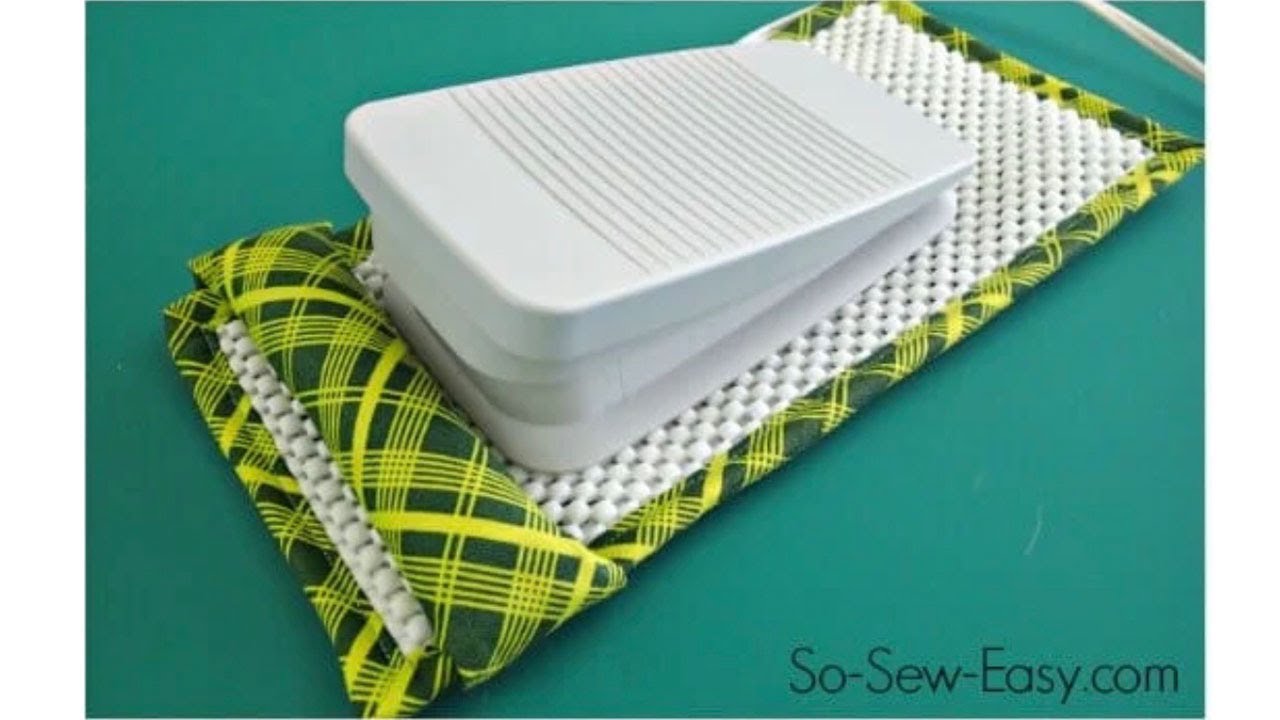 Donna talks about Sew Easy Foot Peddle Stoper