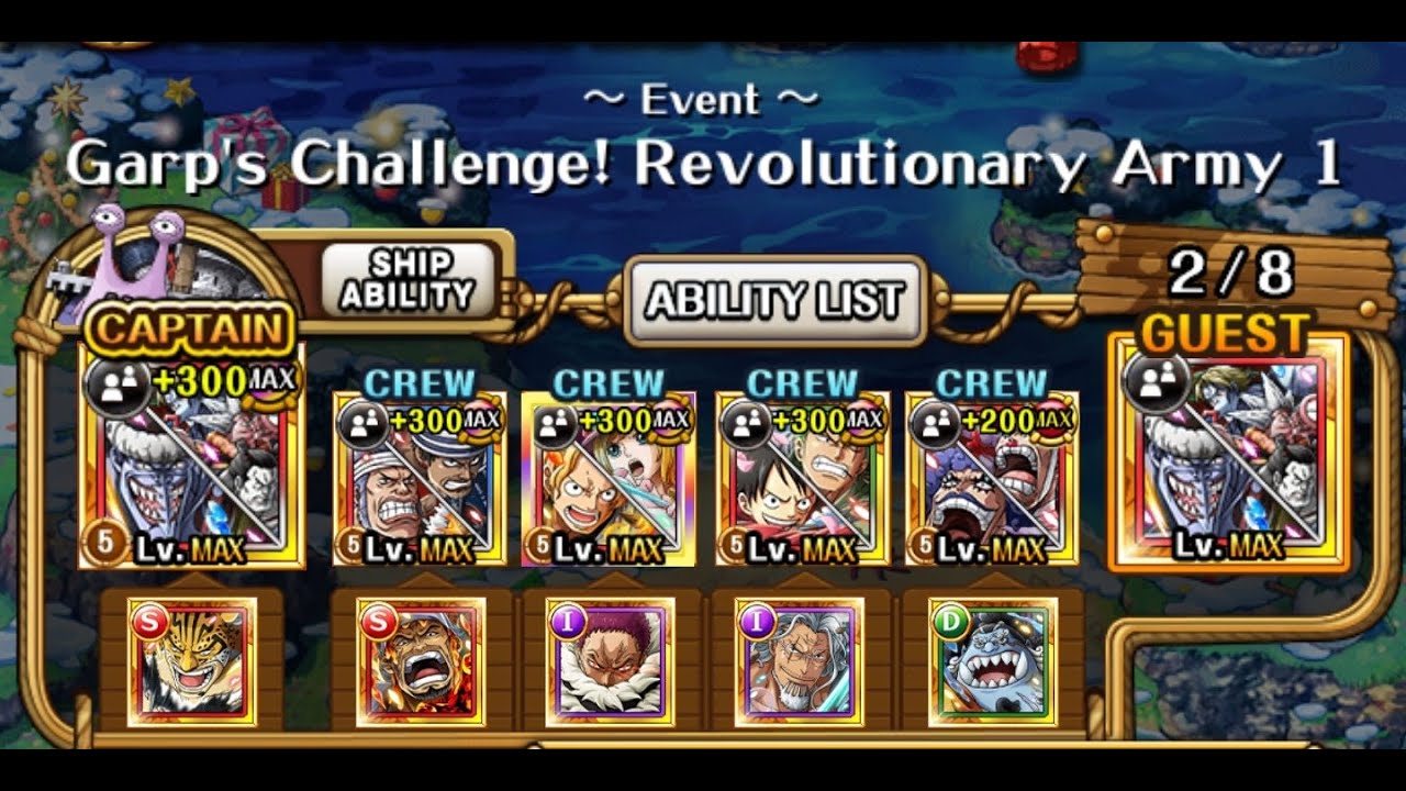 OPTC Garp Challenge Revolutionary Army 1 (Str)