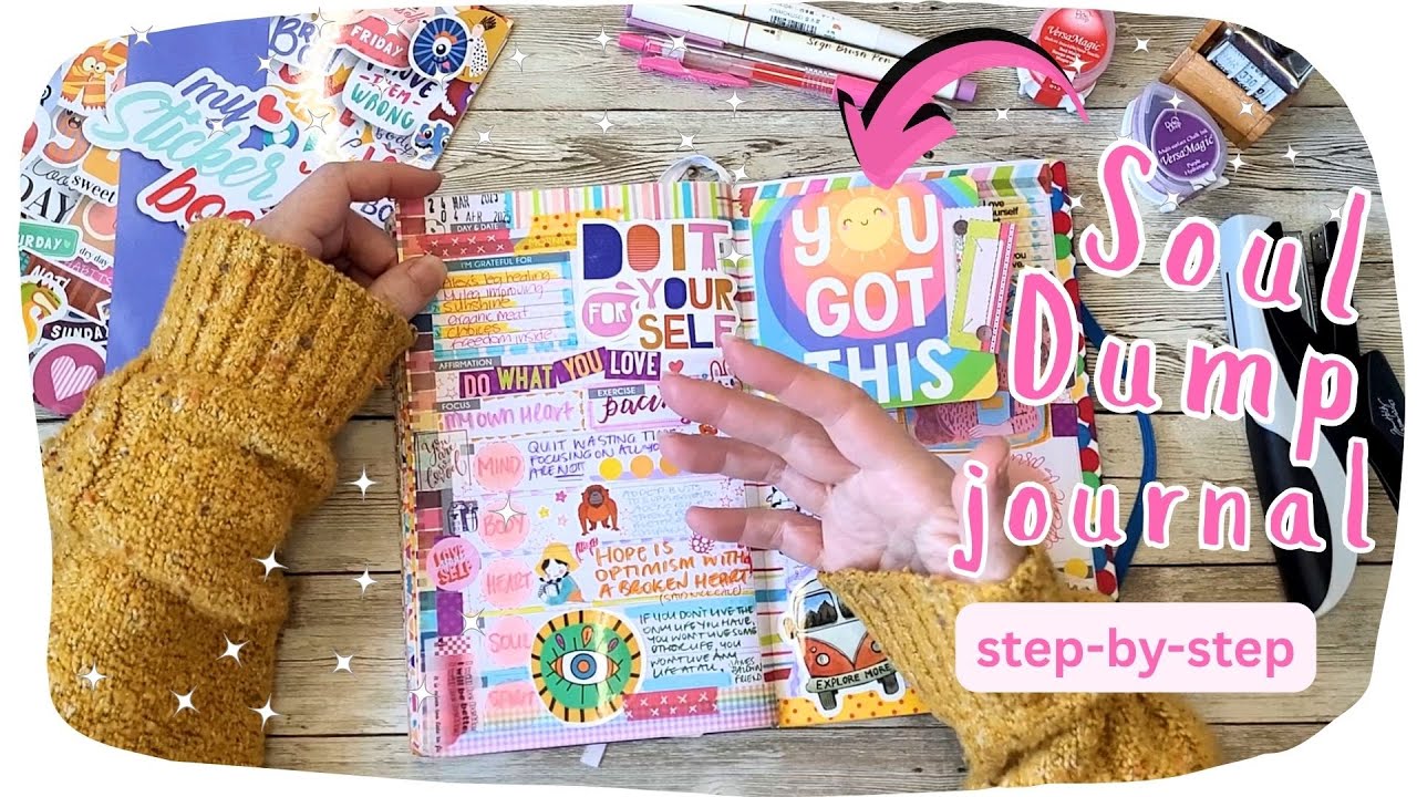Soul Dump Journal * Step-by-Step Process