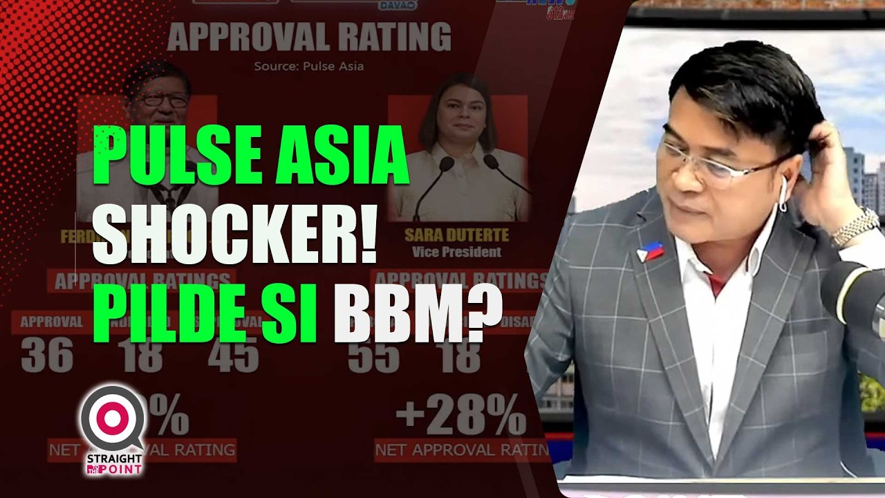 PULSE ASIA SHOCKER: BBM NEGATIVE 9, SARA POSITIVE 28! Unsay Mensahe sa Katawhan?