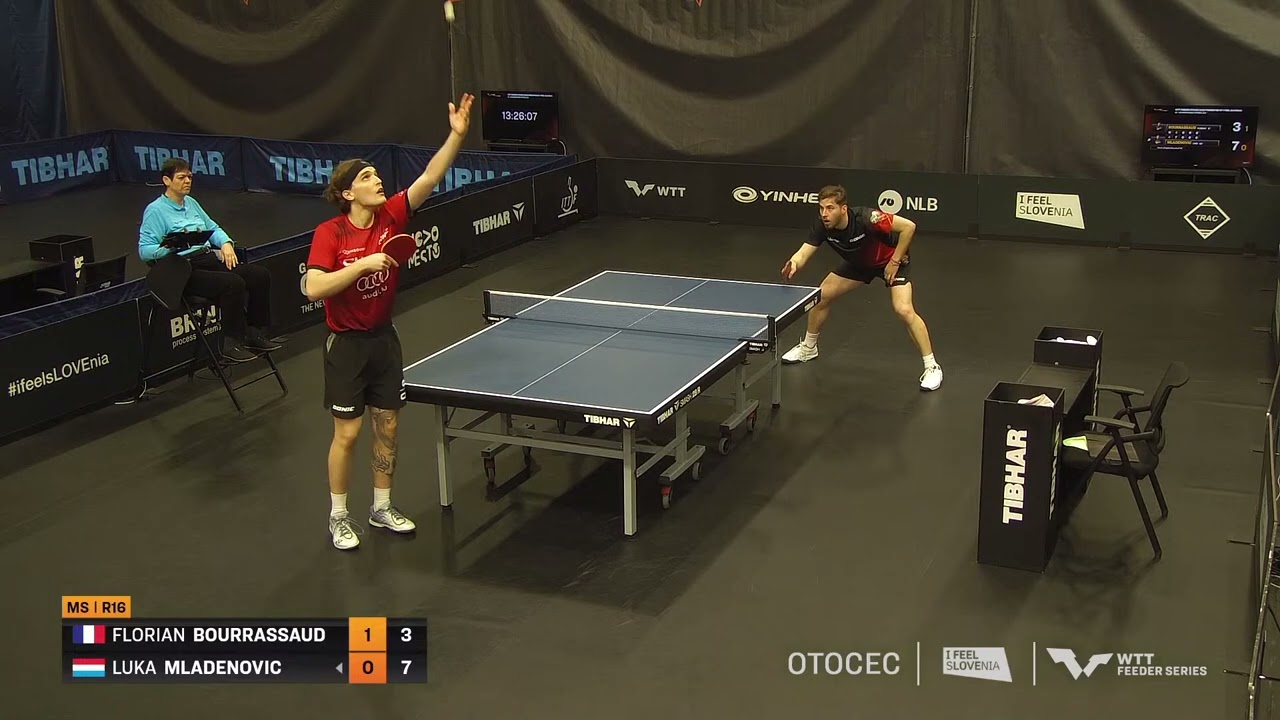 Luka MLADENOVIC vs FLORIAN BOURRASSAUD  WTT Feeder Otocec 2025