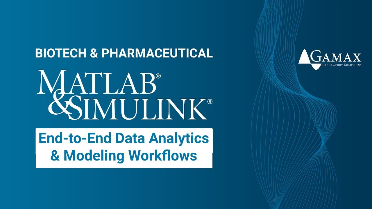 End-to-End Data Analytics & Modeling Workflows for Biotech and Pharmaceutical in MATLAB