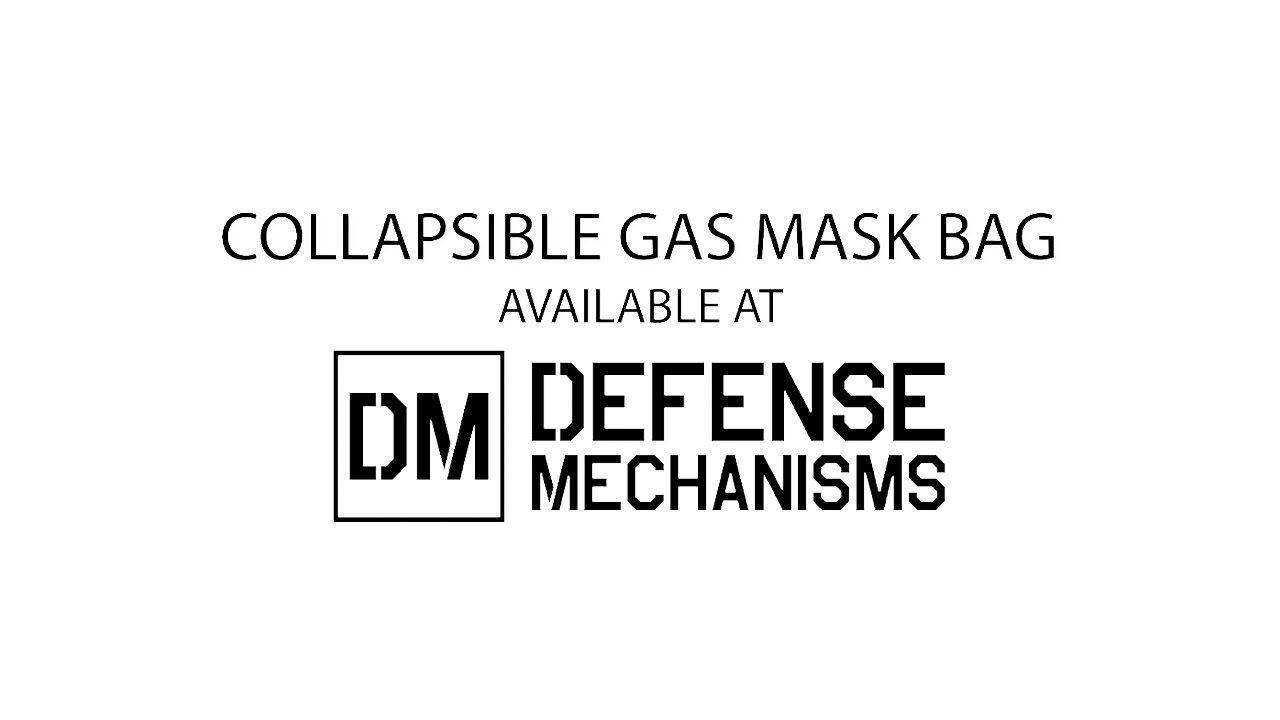 DM Quick Look | Collapsible Gas Mask Bag