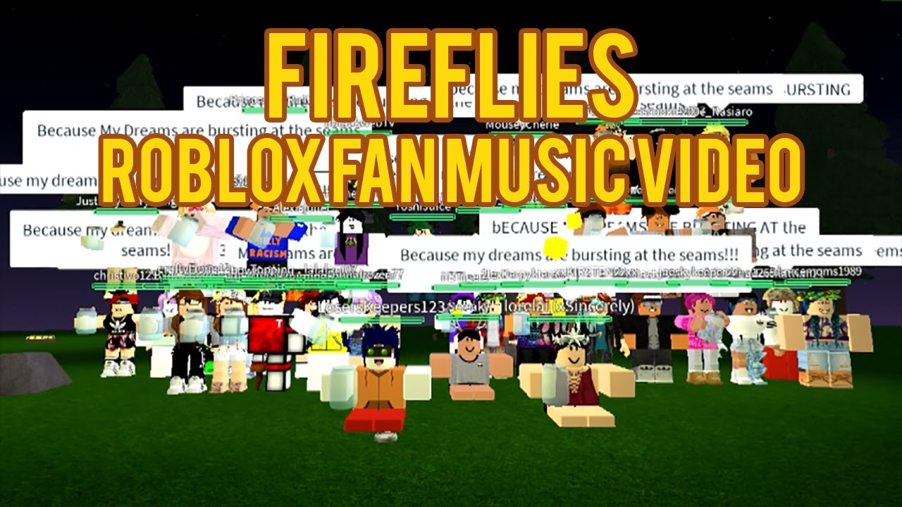 Owlcity - Fireflies (Roblox Fan Music Video)