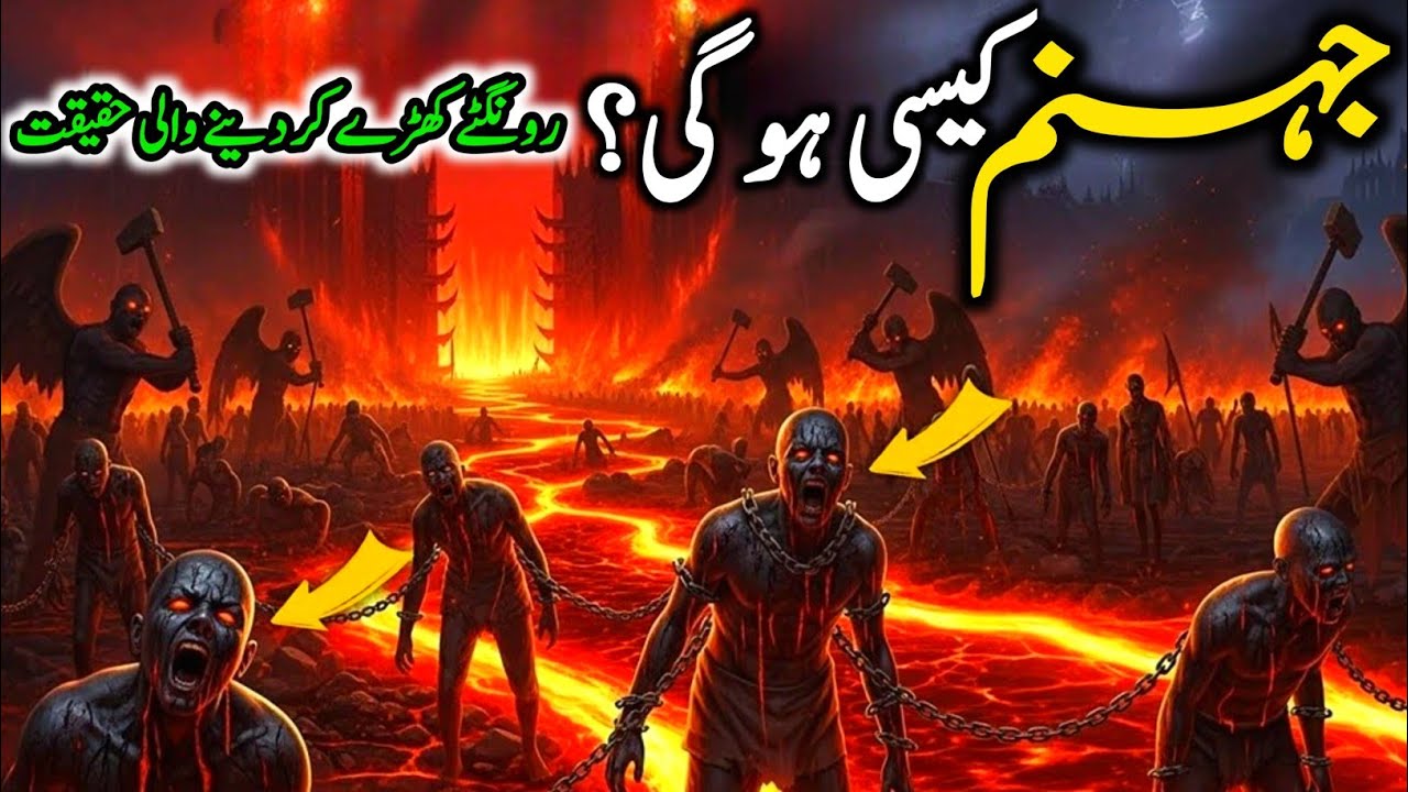 The Terrifying Reality of Hell | Jahanum ka Holnak Manzar | Jahannam ka azab|Hell in Islam|NewStory 