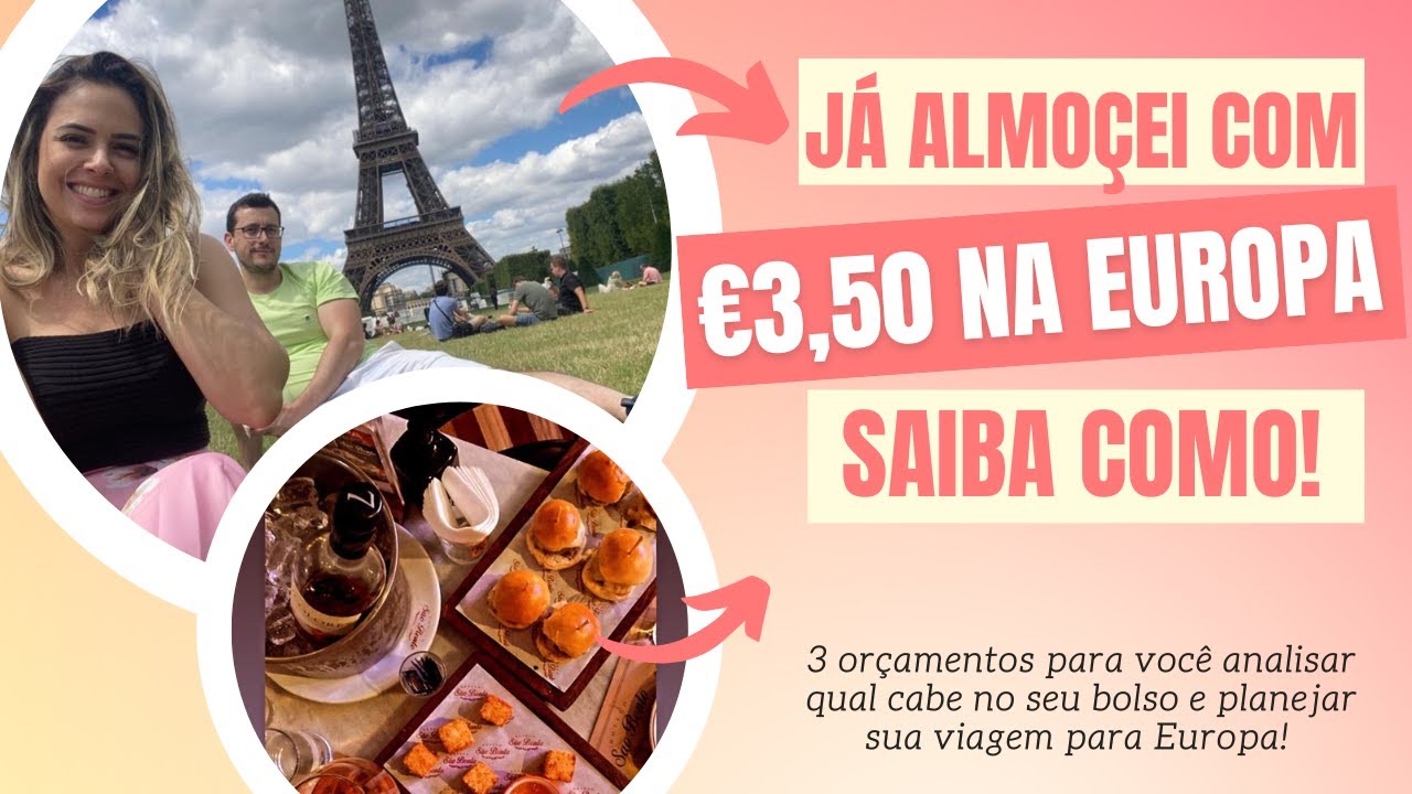 Os segredos de COMO gastar pouco com alimenta&ccedil;&atilde;o na Europa! Como economizar na sua viagem?