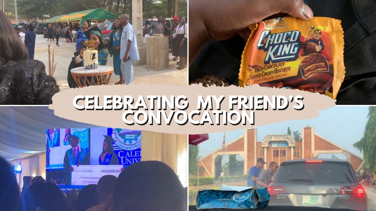 Celebrating My Friend’s Convocation! 🎓✨ Caleb University Vibes
