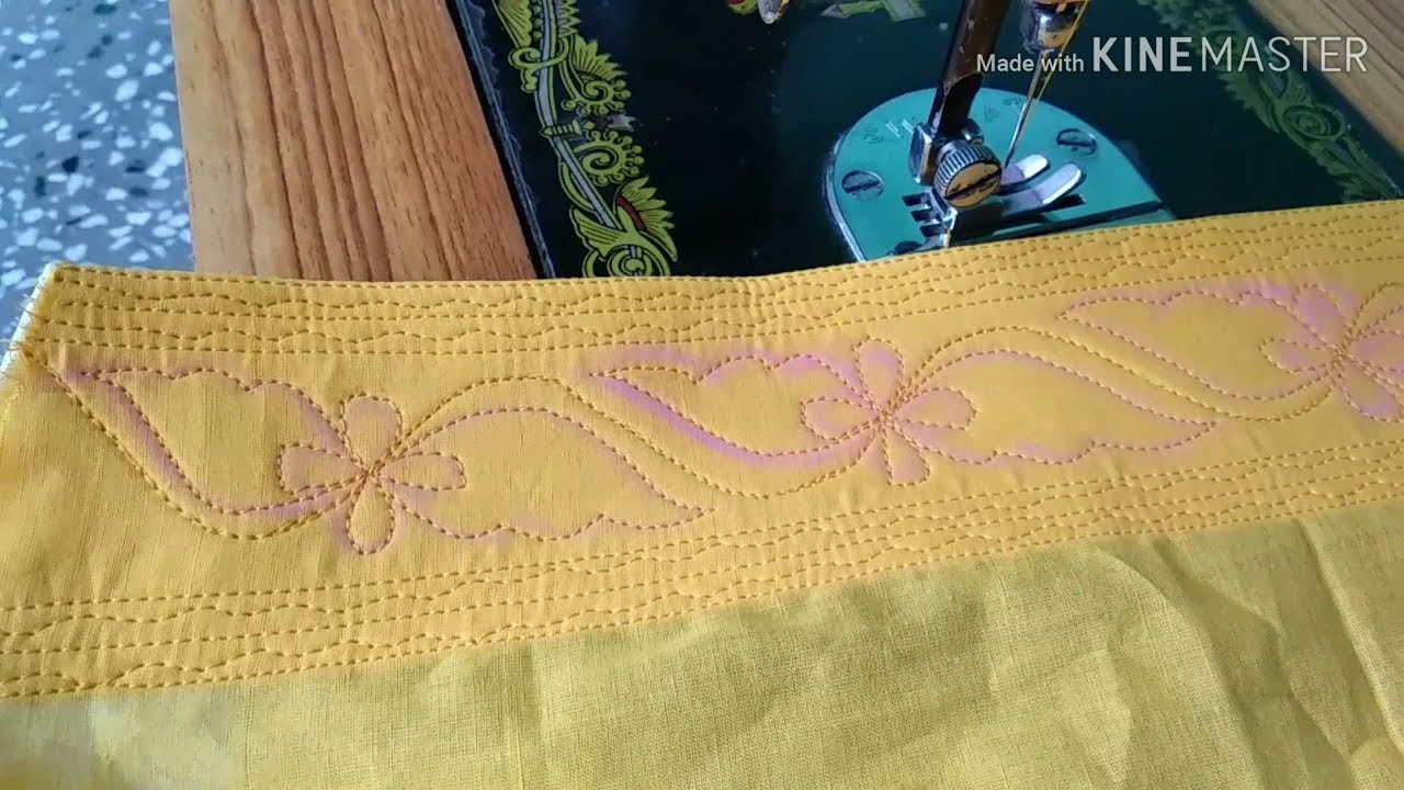 Salwar ki Mohri/poncha bnana/सलवार की मोहरी/ पोंचे बनाना
