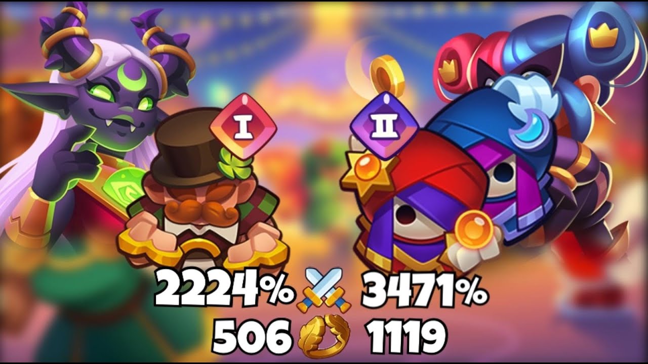 I love fighting very much. - RUSH ROYALE
