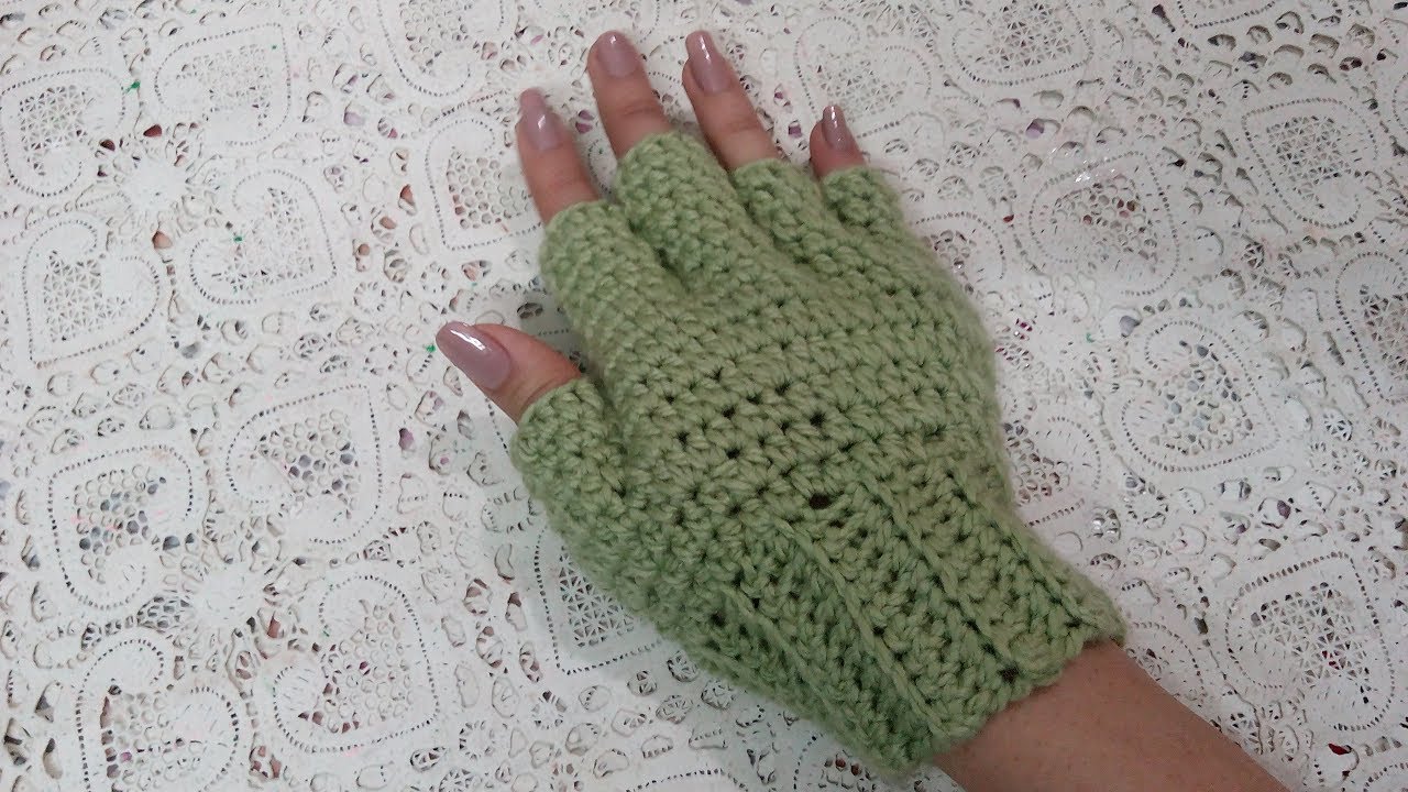 كروشيه/قفازات/كفوف جوانتي جميلة وسهلة جدا للمبتدئين ومش هتاخد منك وقت خالص DIY CROCHET