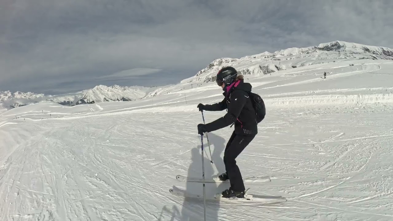 Delphine ski  Alpe d'Huez 18 fevrier 2026