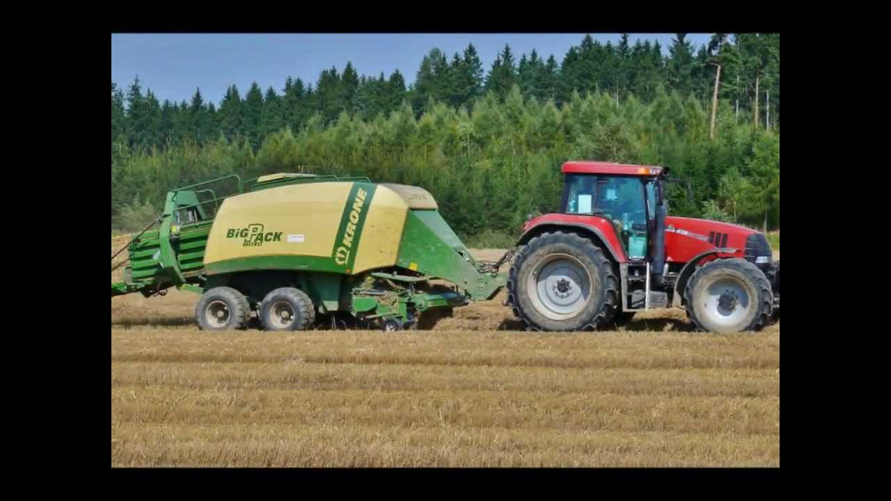 Case ih CVX 1195 + Krone Big Pack 1290 CX