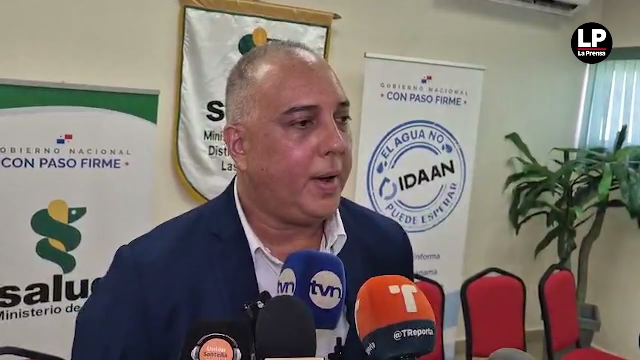 Antonio González, director regional de Salud en Los Santos