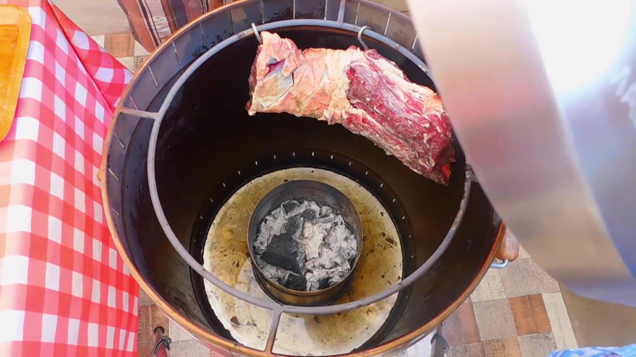 Chata de Res Ahumadas en Cilindro
