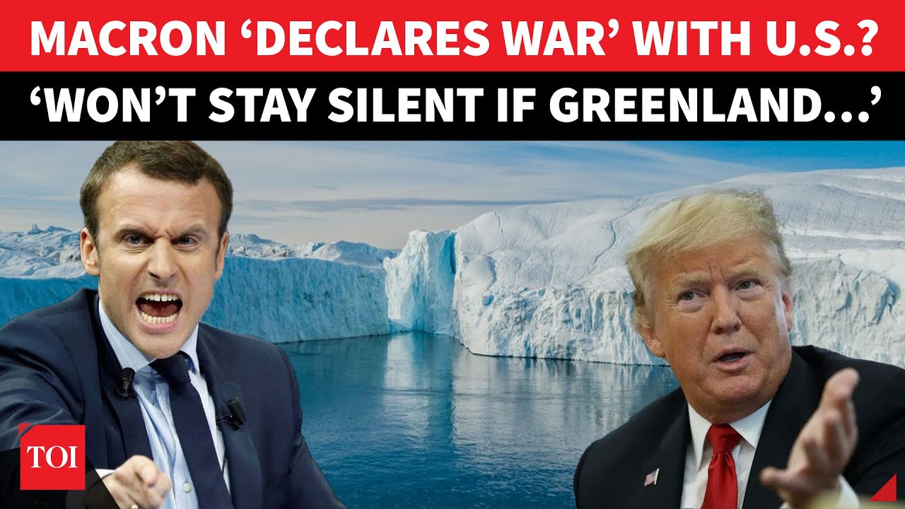 &lsquo;Time To FIGHT US&hellip;&rsquo;: Macron&rsquo;s ALARMING Declaration As Trump Mulls Greenland Invasion | Watch