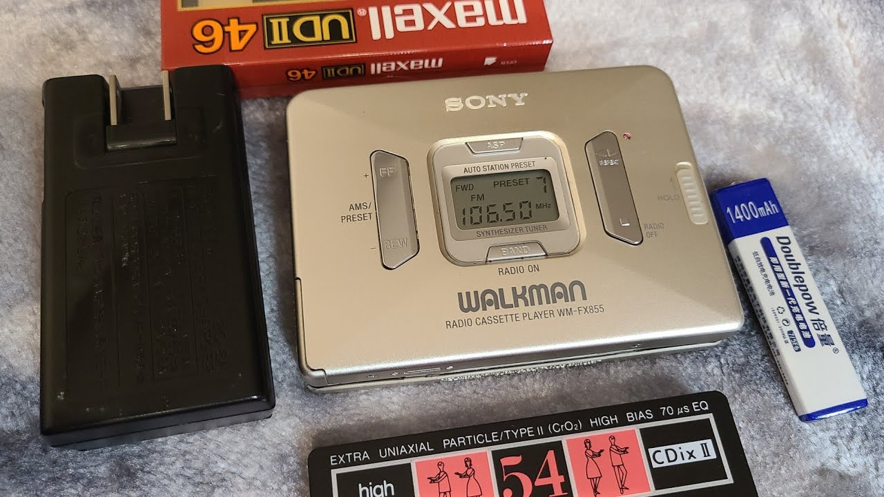 SONY Walkman WM-EX855 Made in Japan (demo)