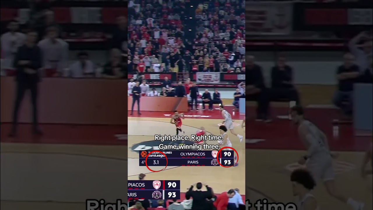 1 mistake. 1 three. 1 win.