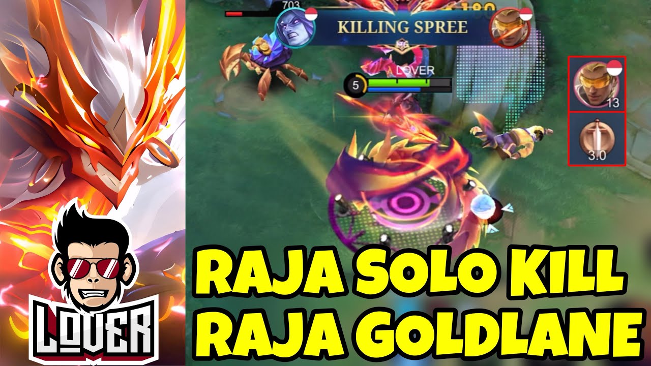 RAJA MOSKOV BIKIN GOLDLANE MUSUH NANGIS - MOBILE LEGENDS
