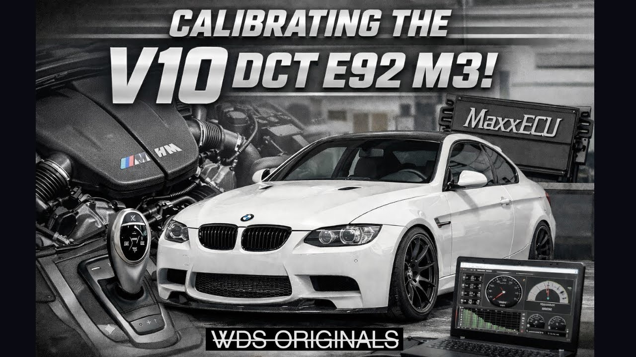 Калибровка блока управления MaxxECU на моем BMW E92 M3 с двигателем V10 и коробкой передач DCT &mdash; ...