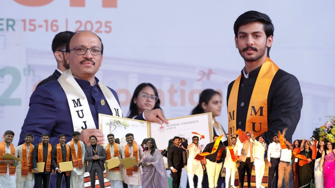 My Convocation and BBA rewind Manipal University Jaipur