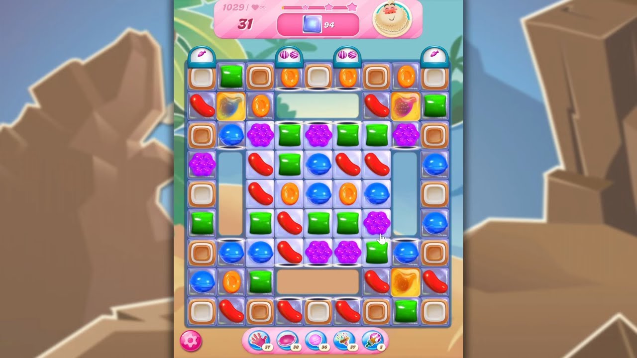Candy Crush Saga LEVEL 1029 NO BOOSTERS (new version)🐟☑️