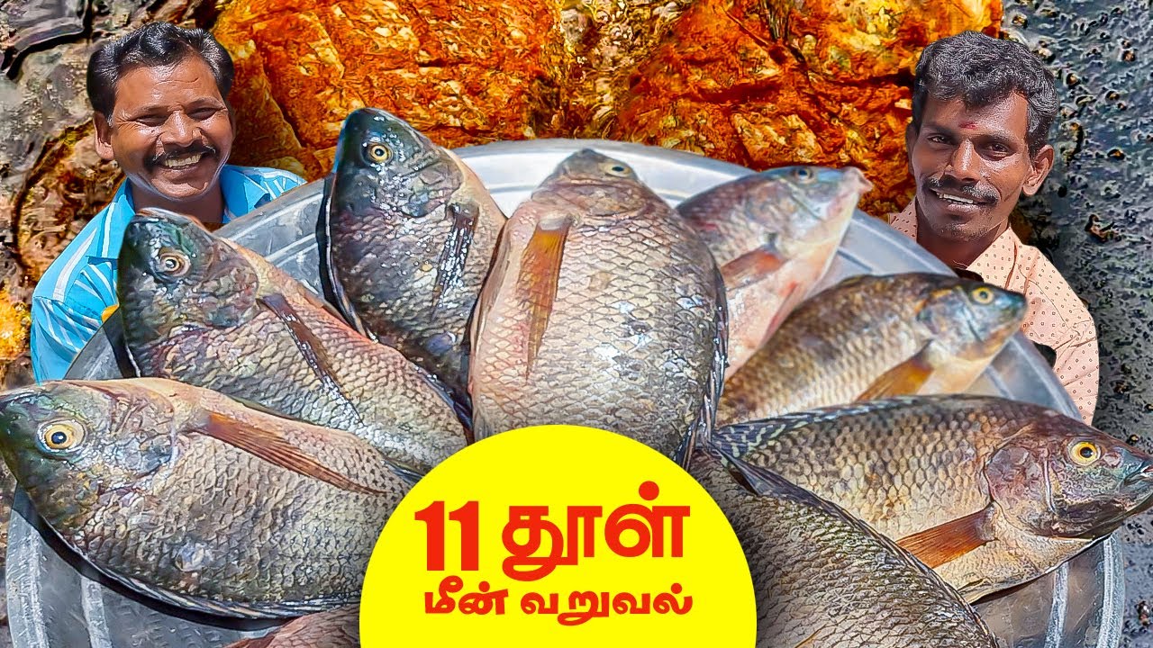 11 வகை தூள் வைத்து தூள் பறக்கும் தூள் மீன் வறுவல் | 11 types of powder and fish fry