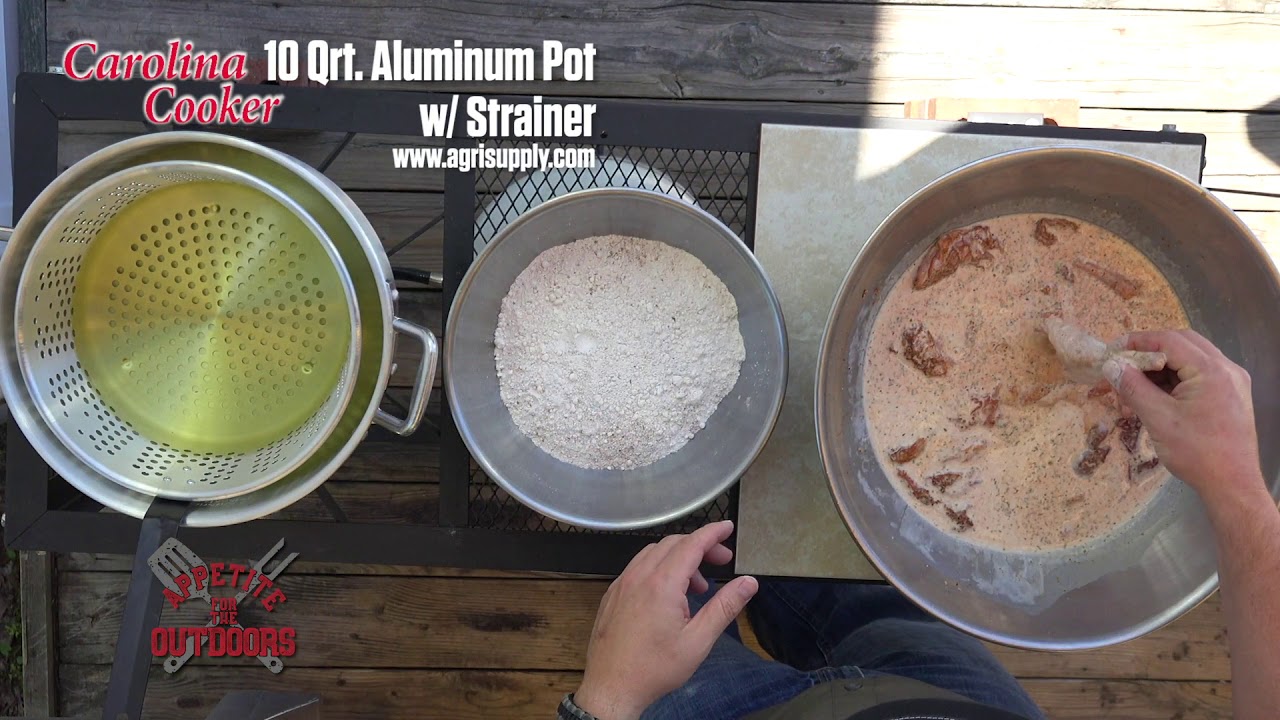 'Appetite for the Outdoors' Recipe: Crispy Fried Honey Glazed Rabbit with Carolina Cooker&reg;