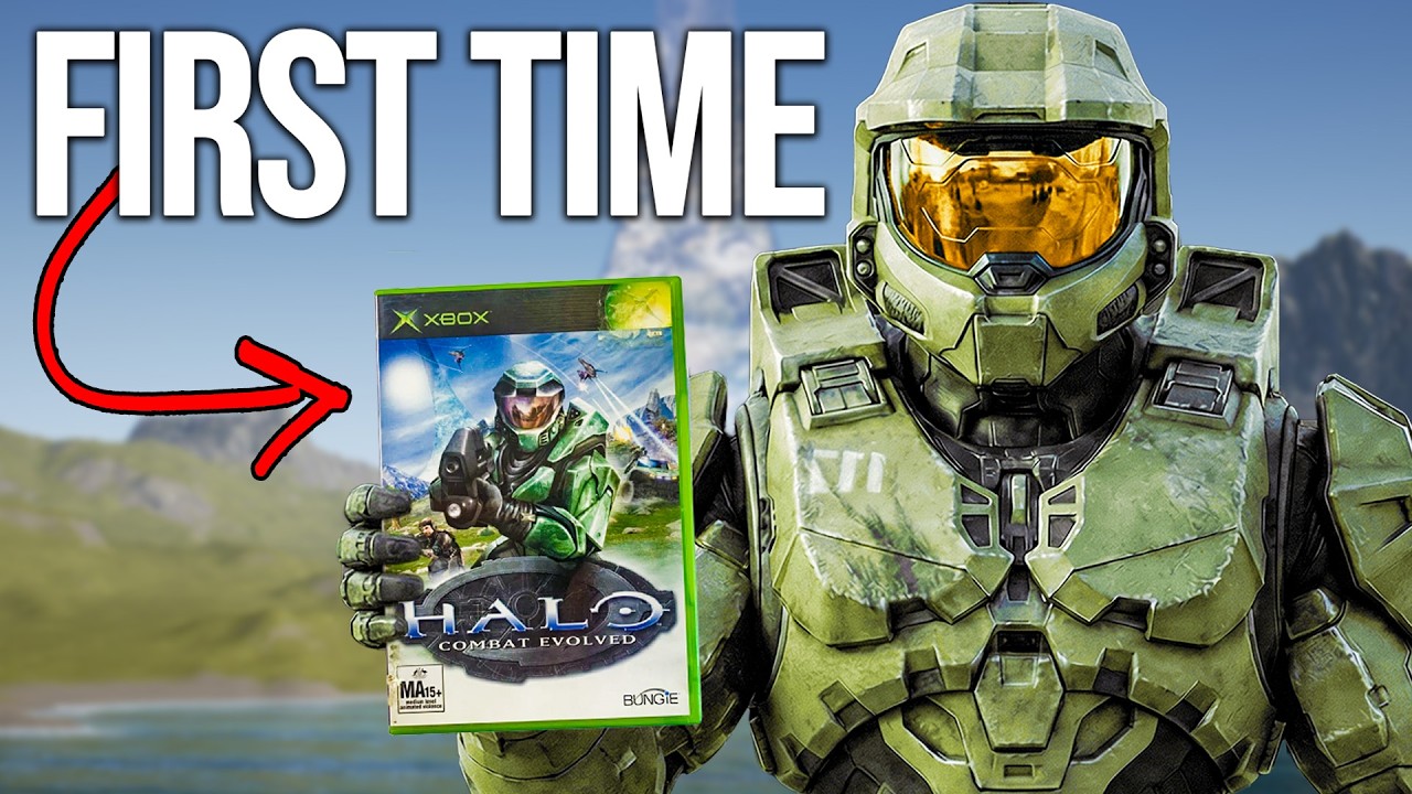 I Played Halo For The FIRST TIME… in 25 Years