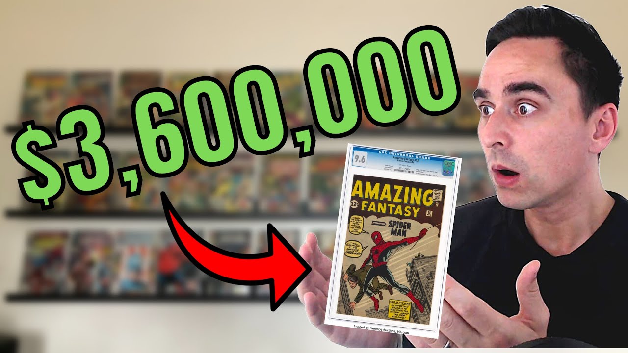 The MOST EXPENSIVE COMIC BOOK EVER!! Heritage Auction Sale of Amazing Fantasy 15 Breaks Record!!