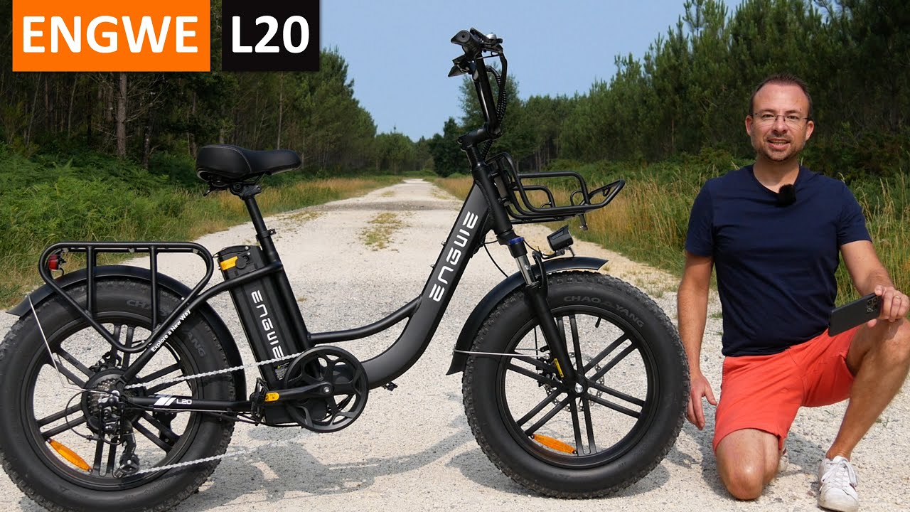 Engwe L20 en test - Le FatBike qui respecte la réglementation