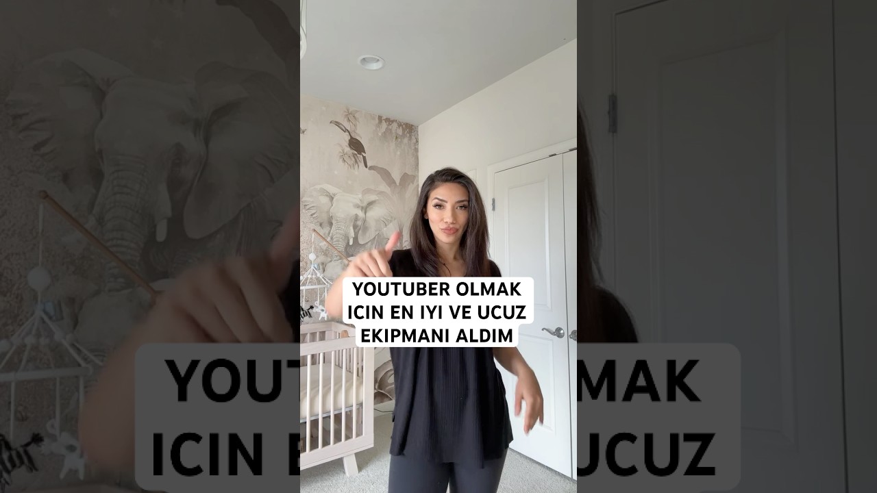 YOUTUBER OLMAK ICIN EN IYI VE UCUZ EKIPMANI ALDIM #VLOG #KAMERA #GIMBAL #2024 #best