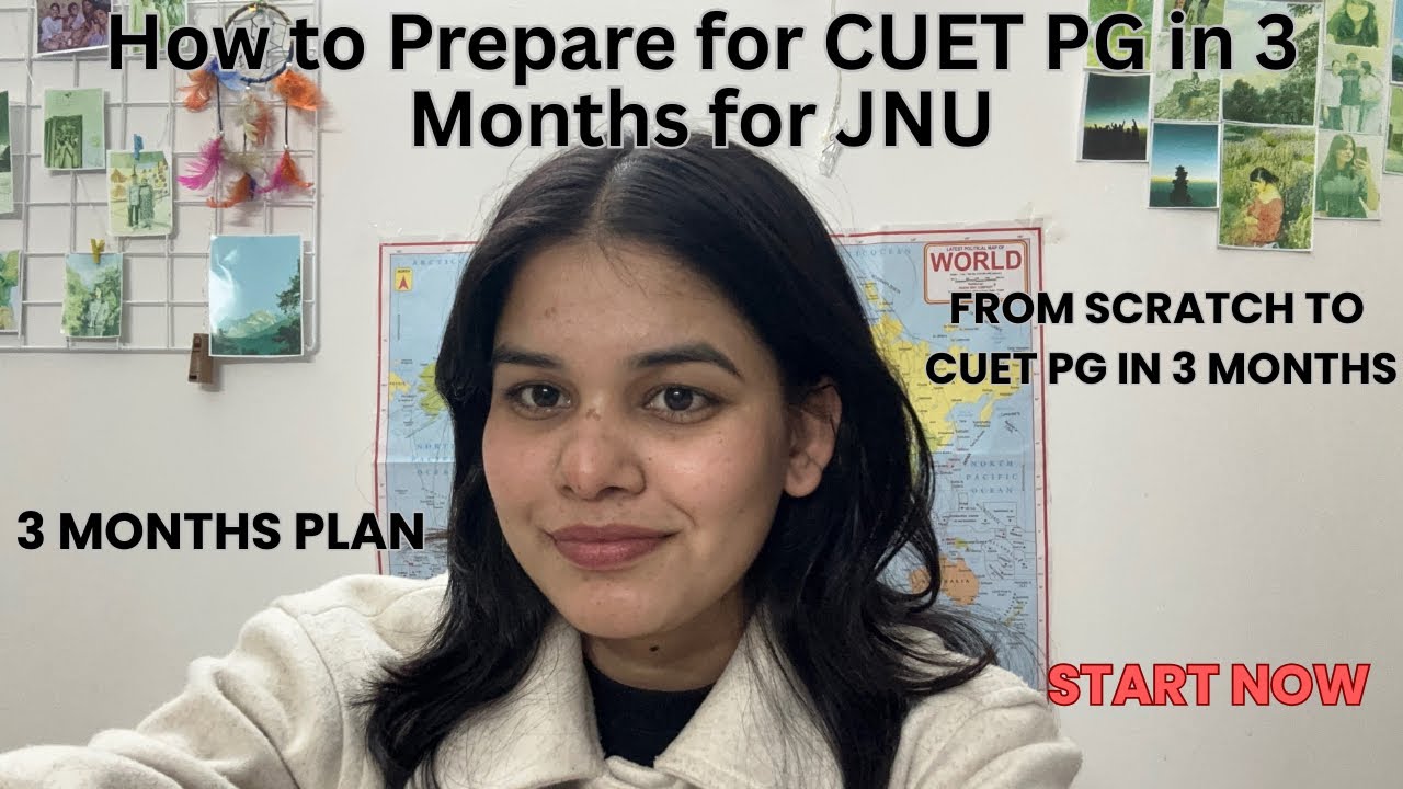 3-Month CUET PG Study Plan for JNU Aspirants