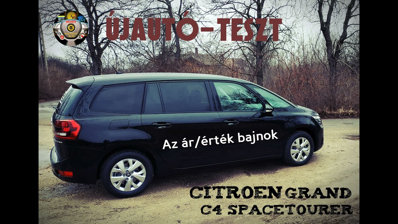Citroen GRAND C4 Spacetourer 1.2 PureTech 130 LIVE újautó-teszt