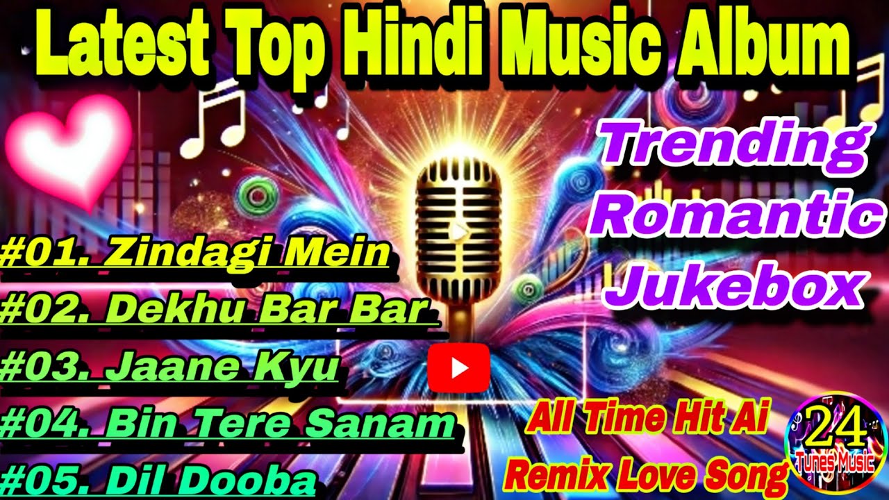 Top Hindi All Time Hit Music Album ❤️ | Latest Romantic Ai Song Jukebox 🔥 | New Love Song Collection