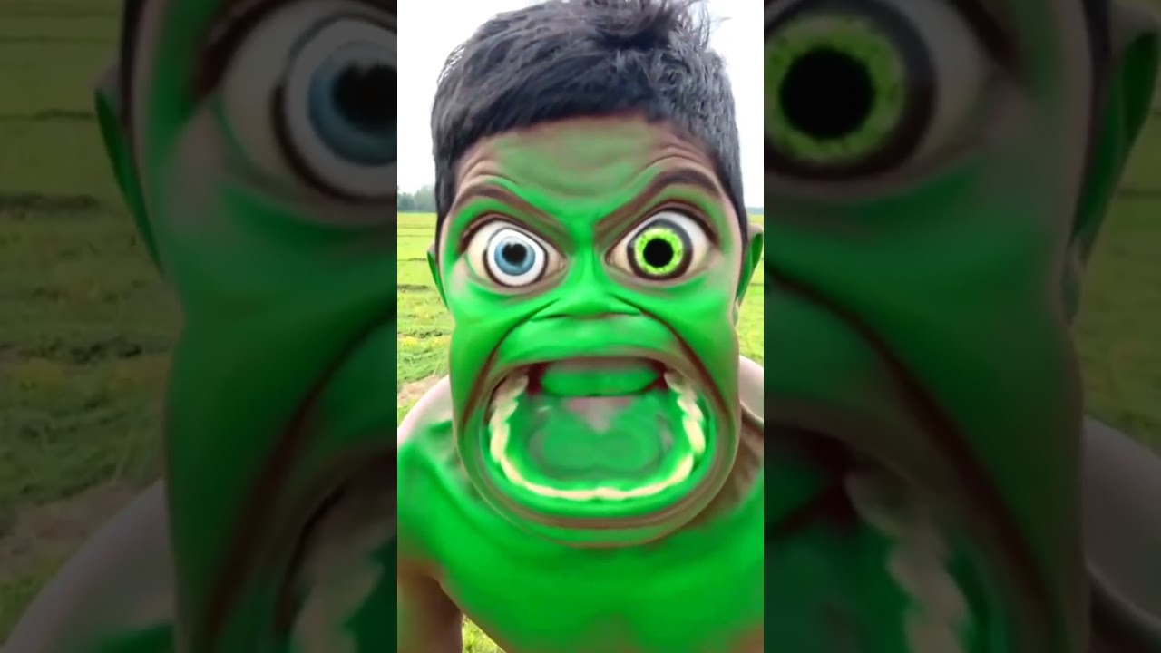 hulk boy scary transformations with friends !