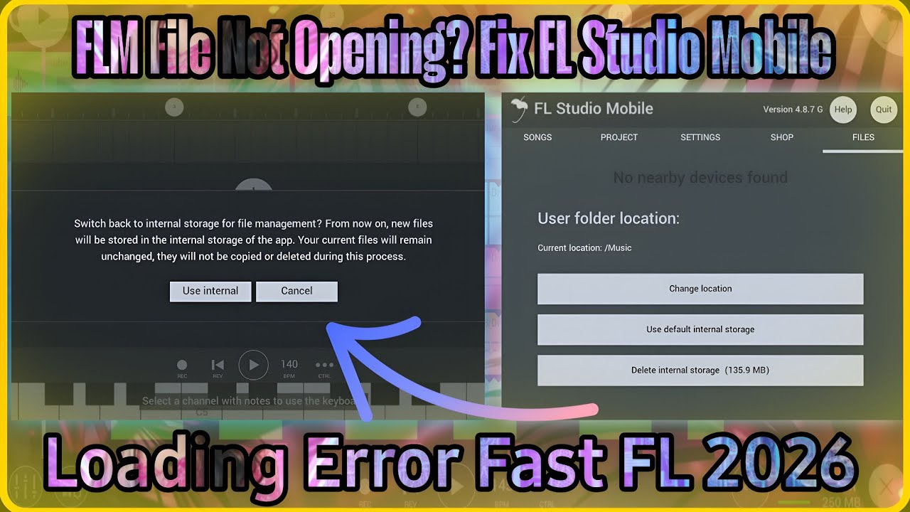 FLM File Not Opening? Fix FL Studio Mobile Loading Error Fast | FL | 2026  | SahzadaPlayz #flstudio 